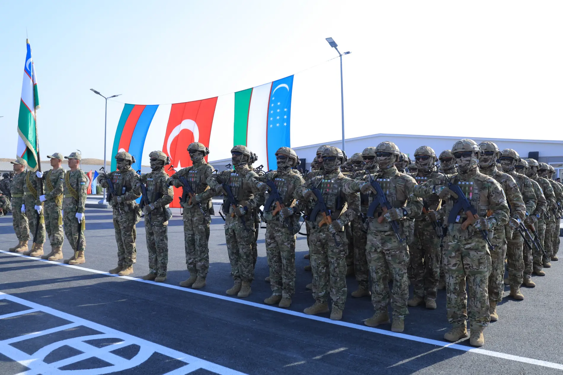 Photo: kun.uz Azerbaijan, Turkey, and Uzbekistan Hold Joint Military Drills
