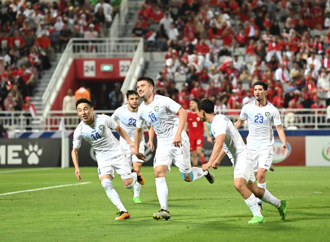 AFC U23 Asian Cup Uzbekistan beats Indonesia, secures spot in Paris