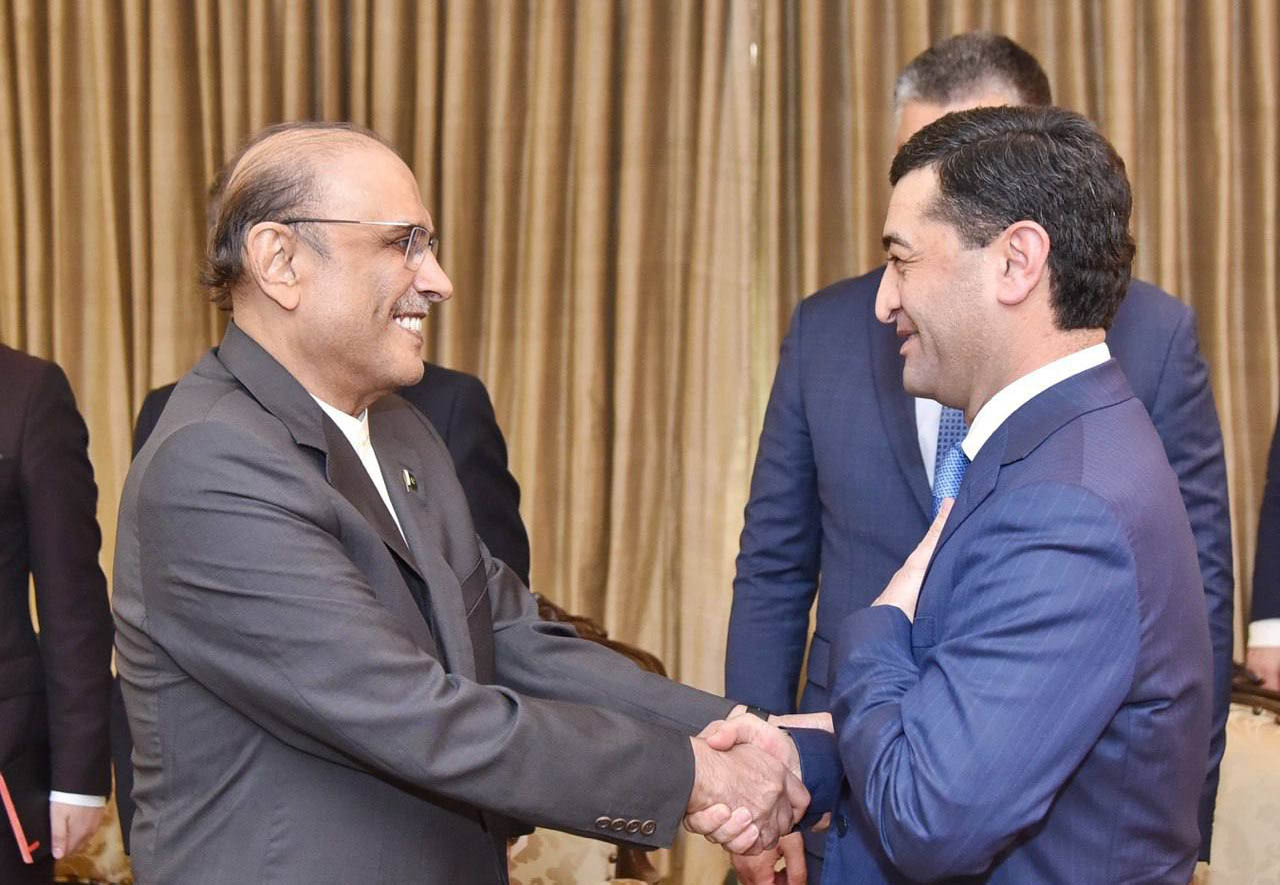 Baxtiyor Saidov Pokiston Prezidenti Bilan Uchrashdi