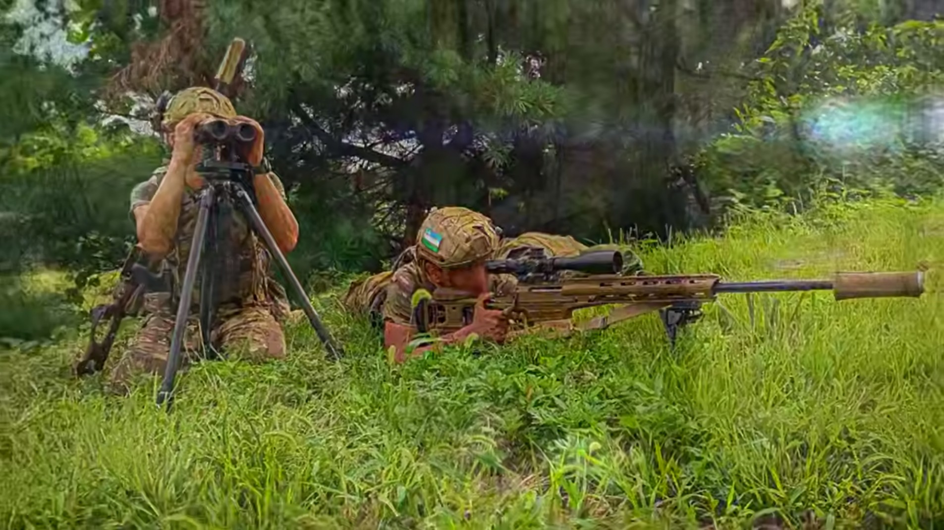 Uzbekistan wins international sniper competition in South Korea.