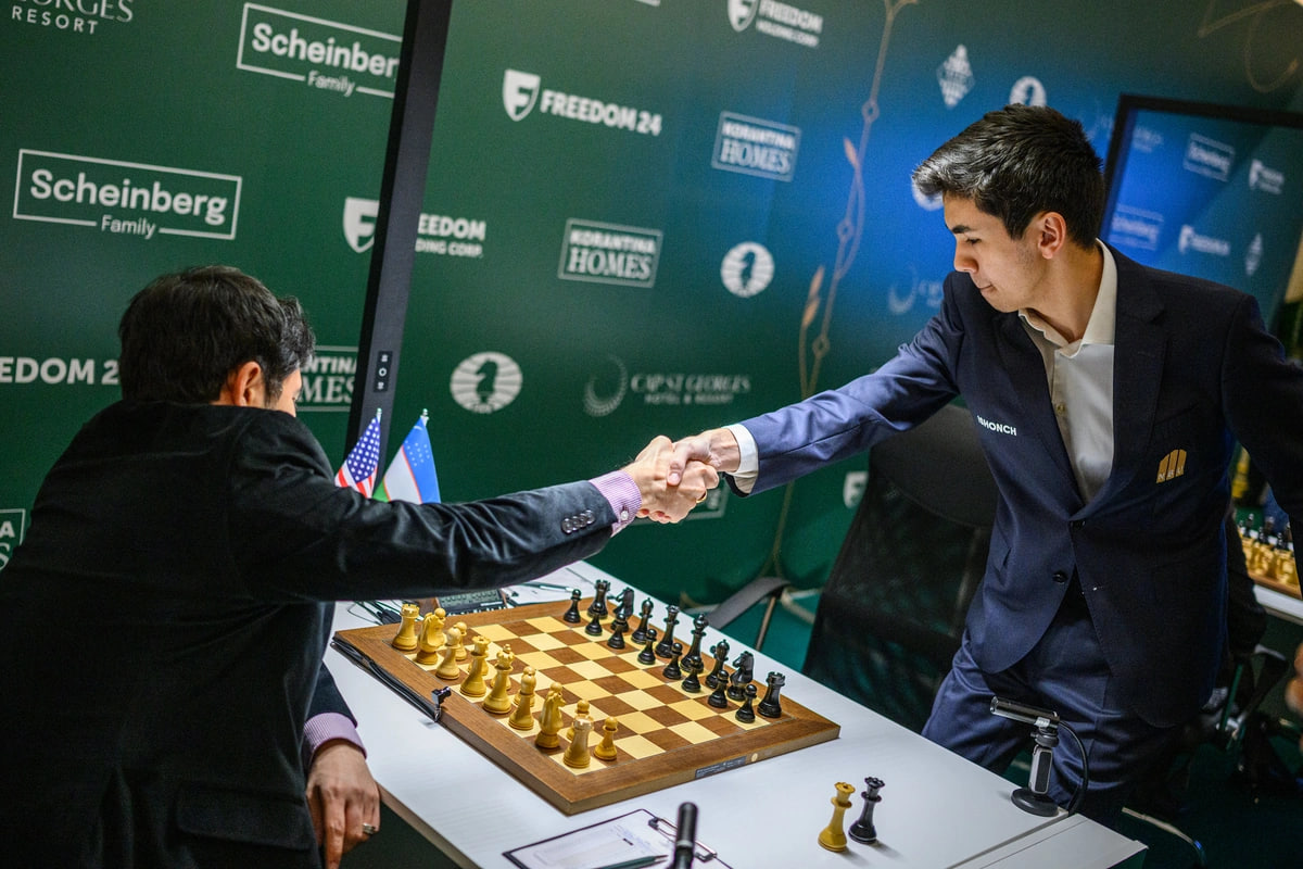 Sindarov outplays Nakamura to stay ahead in Candidates Tournament .