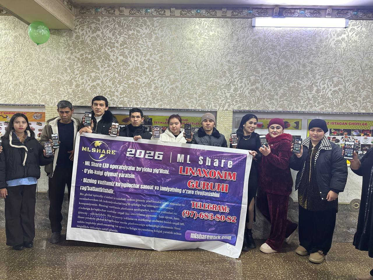 New financial pyramid scheme Ml Share targets thousands of Uzbeks under the guise of charity.