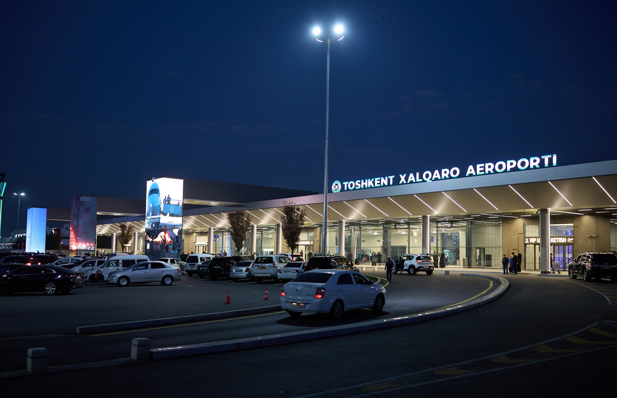 Tashkent airport power restored after temporary partial outage.