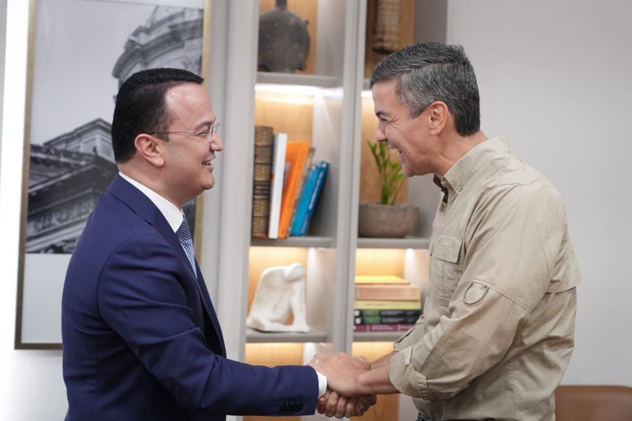 Uzbekistan and Paraguay discuss expanding trade and investment ties.