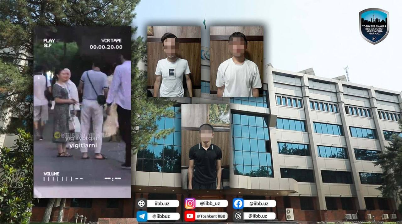Scammers in Tashkent caught collecting money under fake interview scheme.