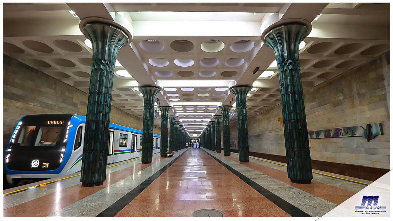 Baby born at Tashkent metro station.