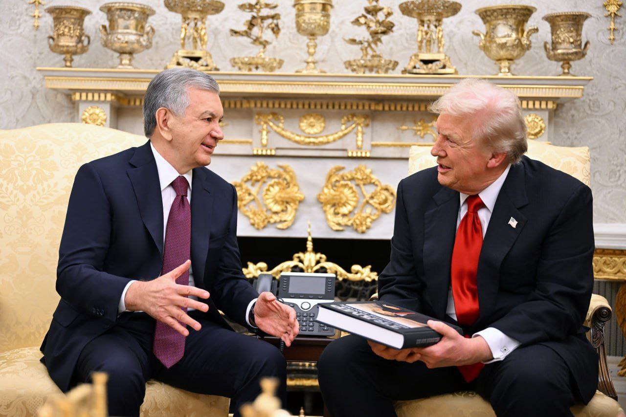 Trump announces $100 billion U.S.–Uzbekistan trade and investment plan.