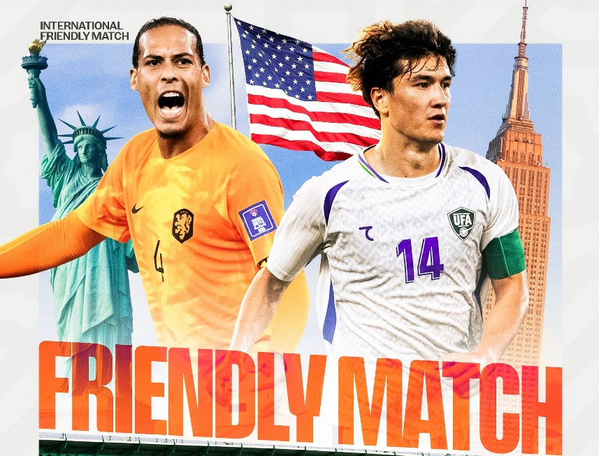 Uzbekistan to face Netherlands in New York friendly ahead of World Cup.