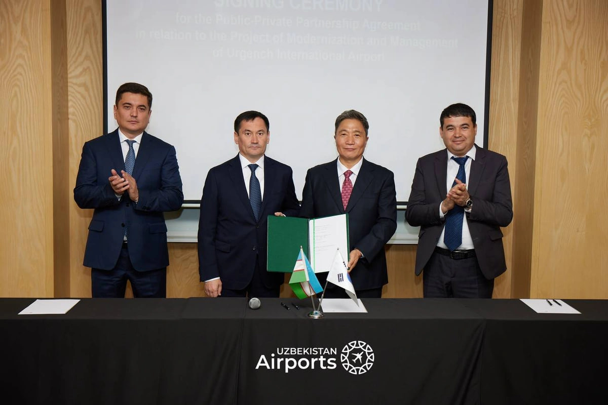 Incheon to invest $132 million in modernization of Urgench airport.