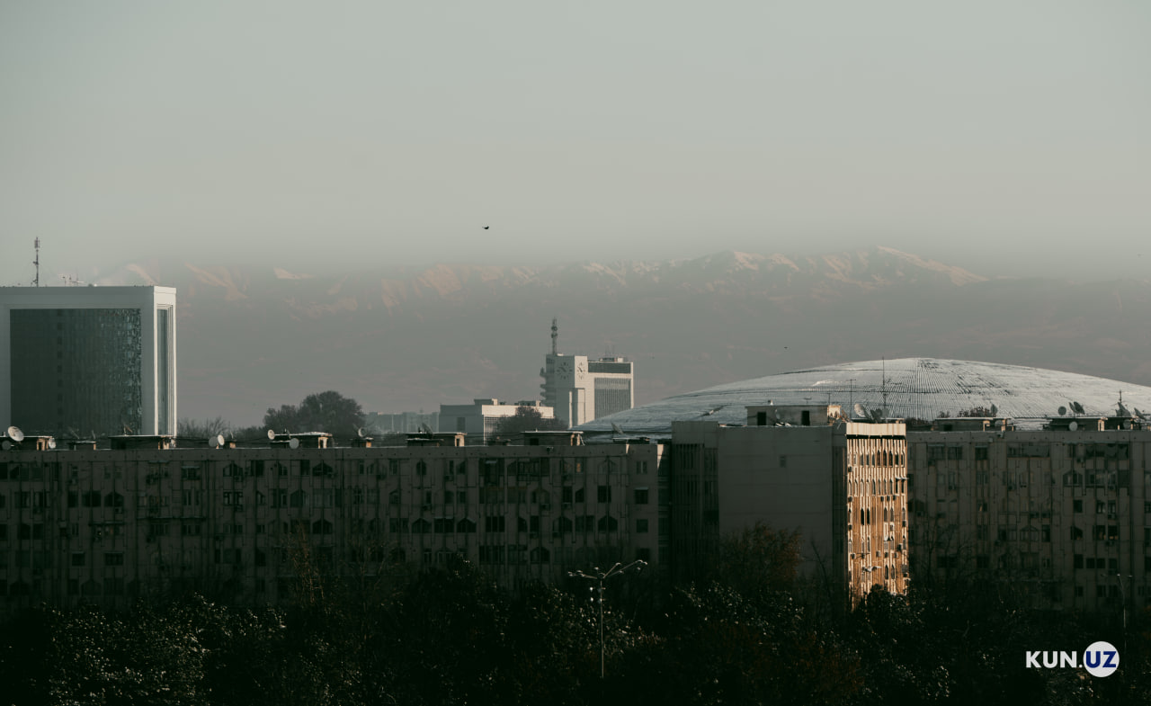 Tashkent tops global air pollution ranking.