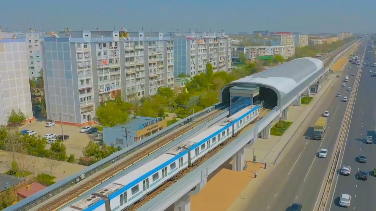 Tashkent metro’s overground ring line to resume operations on October 18.