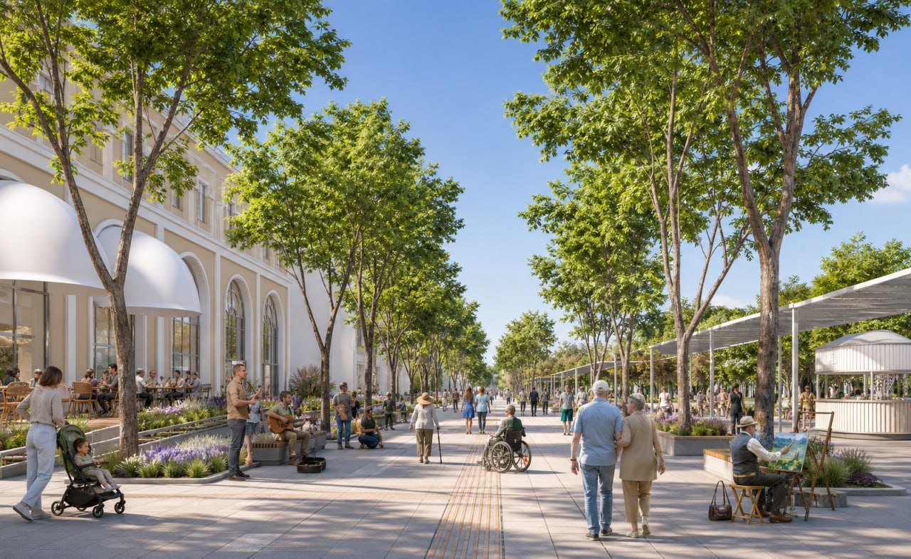 Tashkent unveils major redevelopment plan for Broadway pedestrian zone.