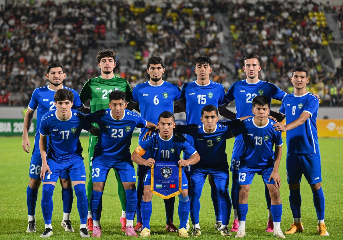 O‘zbekiston U23 terma jamoasi Osiyo Kubogidagi raqiblarini bilib oldi.