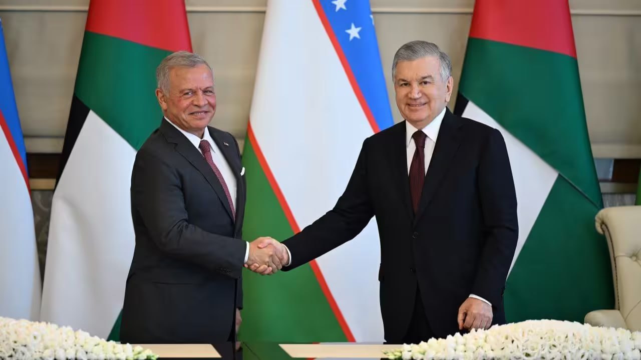 Uzbekistan and Jordan agree on visa-free travel and new cooperation initiatives.