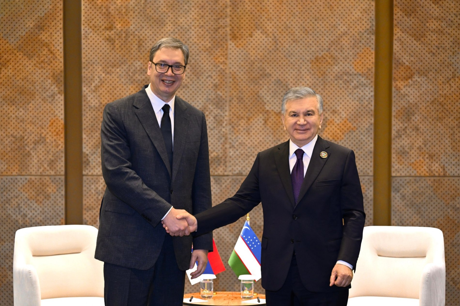 Presidents of Uzbekistan and Serbia discuss boosting bilateral trade volume.