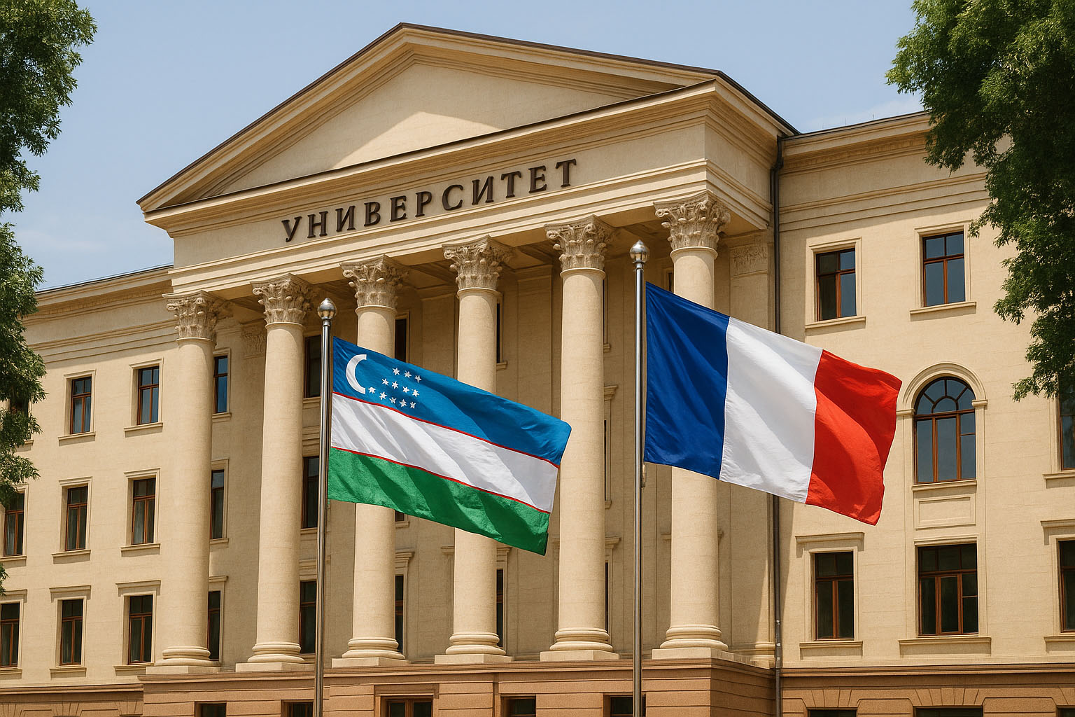 New Uzbek–French University to be established in Tashkent.