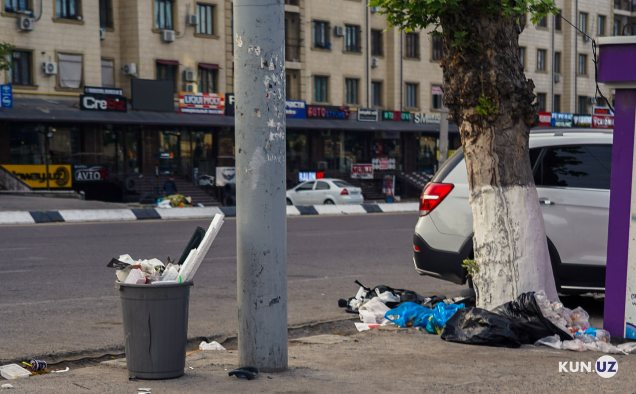 Tashkent removes 14,000 tons of waste as part of citywide clean-up efforts.