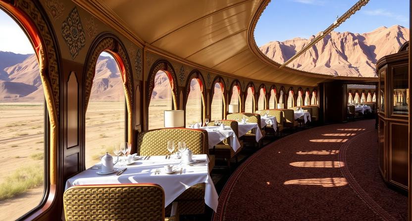 British operator launches $50,700 luxury Silk Road train from Beijing to Tashkent.