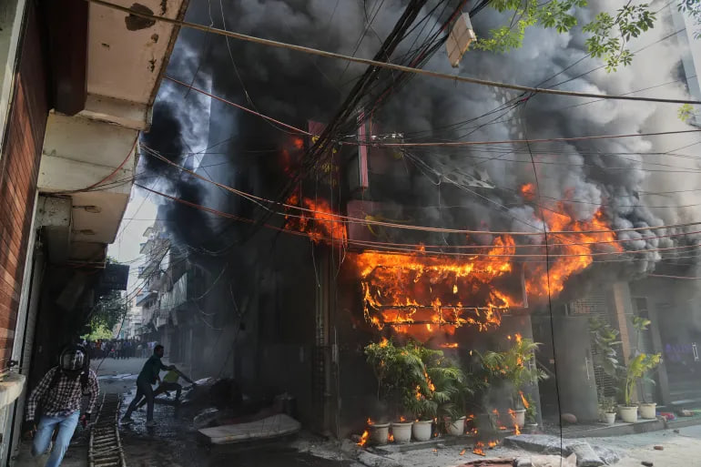 Uzbek embassy confirms no citizens harmed in deadly New Delhi hotel fire.