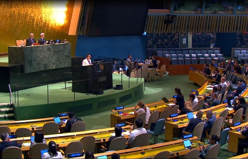 UN General Assembly adopts resolution on peaceful border resolution in Central Asia.