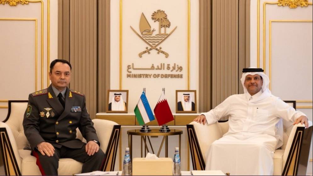 Uzbekistan and Qatar sign military cooperation memorandum.
