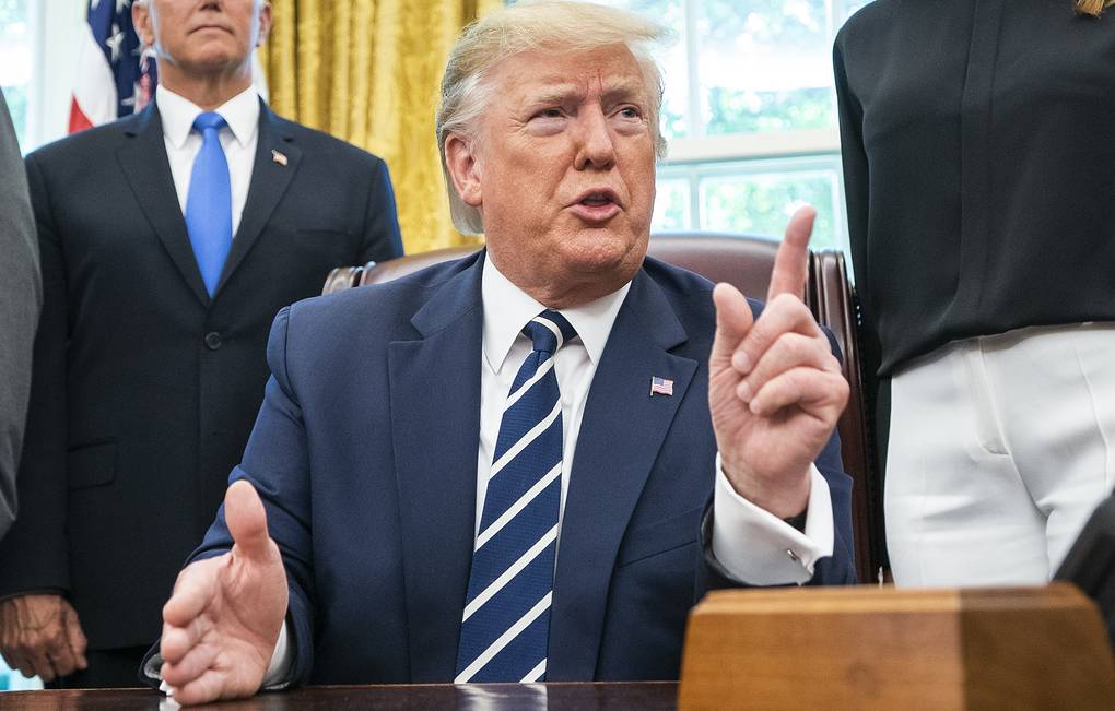 Трамп Эронда АҚШ жосуслари ушланганлиги ҳақидаги хабарни ёлғон деб атади