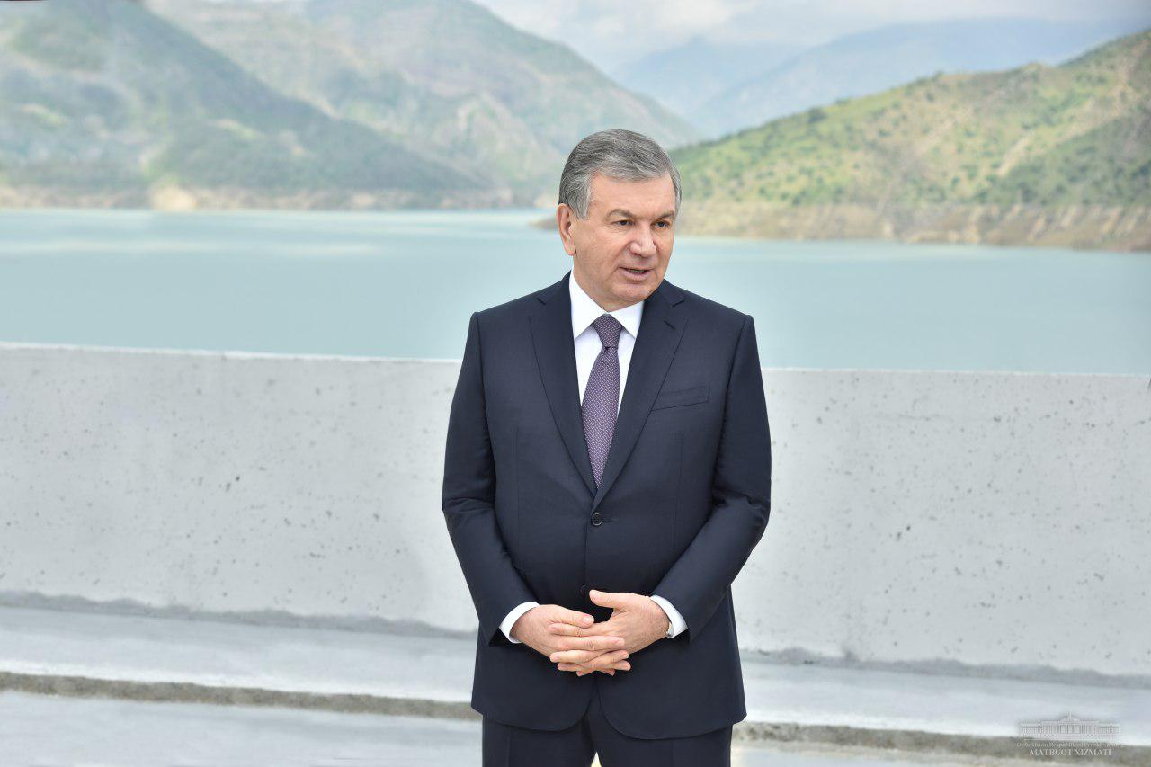 Мирзиёев ознакомился с ходом модернизации Тупалангской гидроэлектростанции