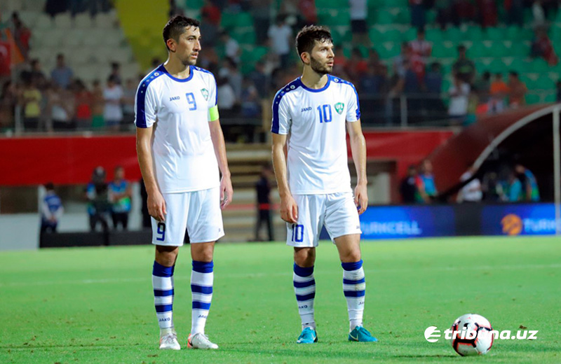 Uzbekistan national team four lines down in FIFA ranking