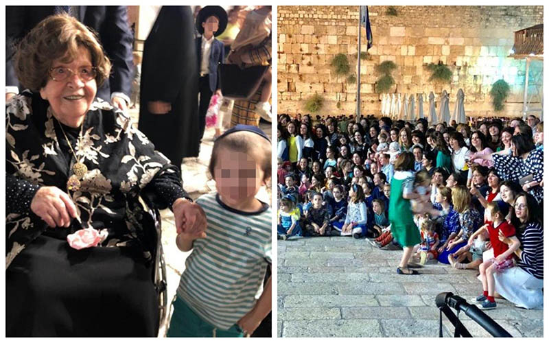 Холокостда омон қолган 104 ёшли аёл туғилган кунини 400 нафар невара-чеваралари даврасида нишонлади