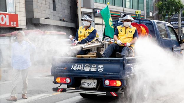 Коронавирус: Жанубий Кореяда иккинчи тўлқин, дунёда рекорд ўсиш