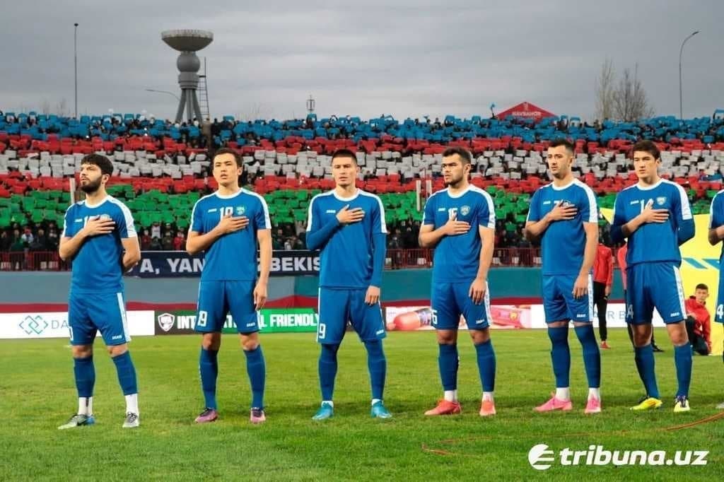 Uzbekistan national football team drops to 85th place in updated FIFA