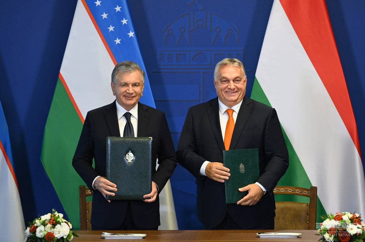 Кто был президентом венгрии. Мирзиёев и Орбан. Венгрия Узбекистан.
