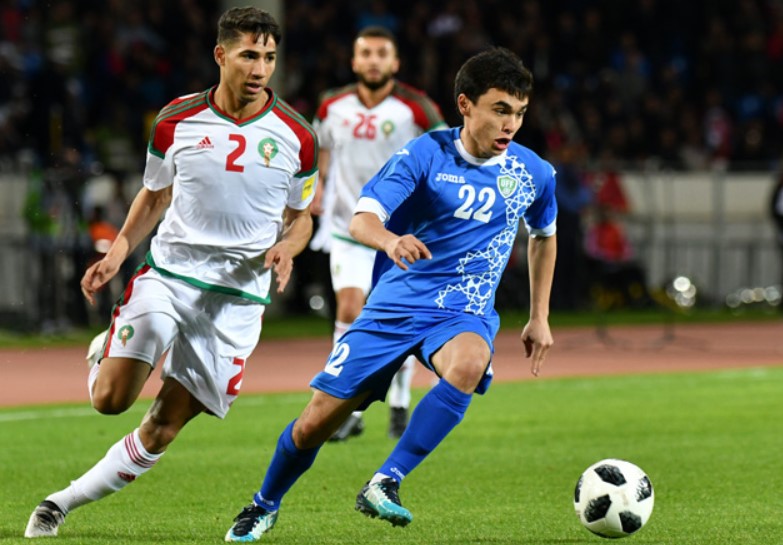Спорт футбол узбекистан